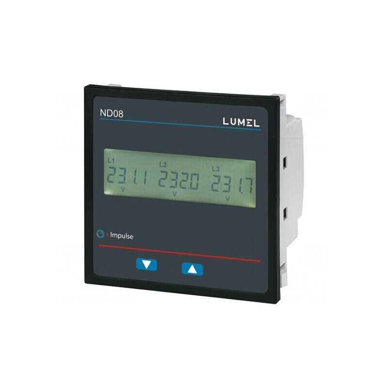 Aparat de măsură digital parametri rețea montare ND08 | Electronic-mag.ro | Componente Electronice