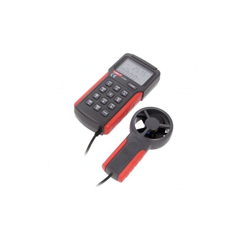 Termoanemometru LCD cu Husă și Iluminare 2-30m/s 0-40°C | Electronic-mag.ro | Componente Electronice