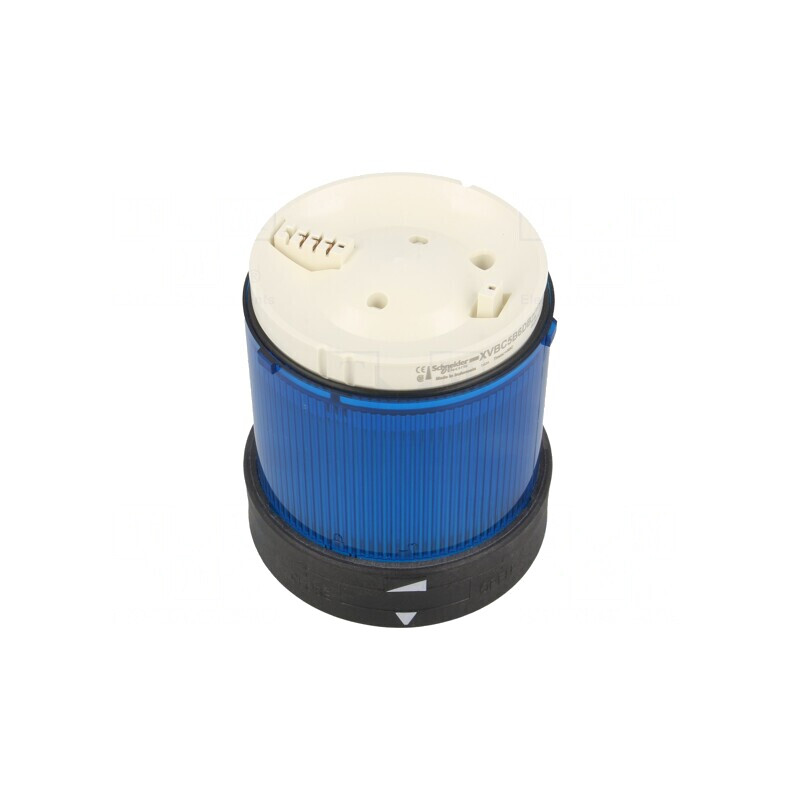 Semnalizator LED Albastru 24V IP65 Ø70mm | Electronic-mag.ro | Componente Electronice