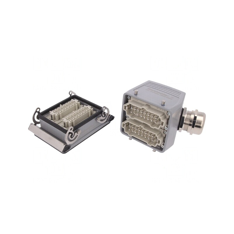 Conector HDC Tată-Mamă Set Complet 32 Pini | Electronic-mag.ro | Componente Electronice