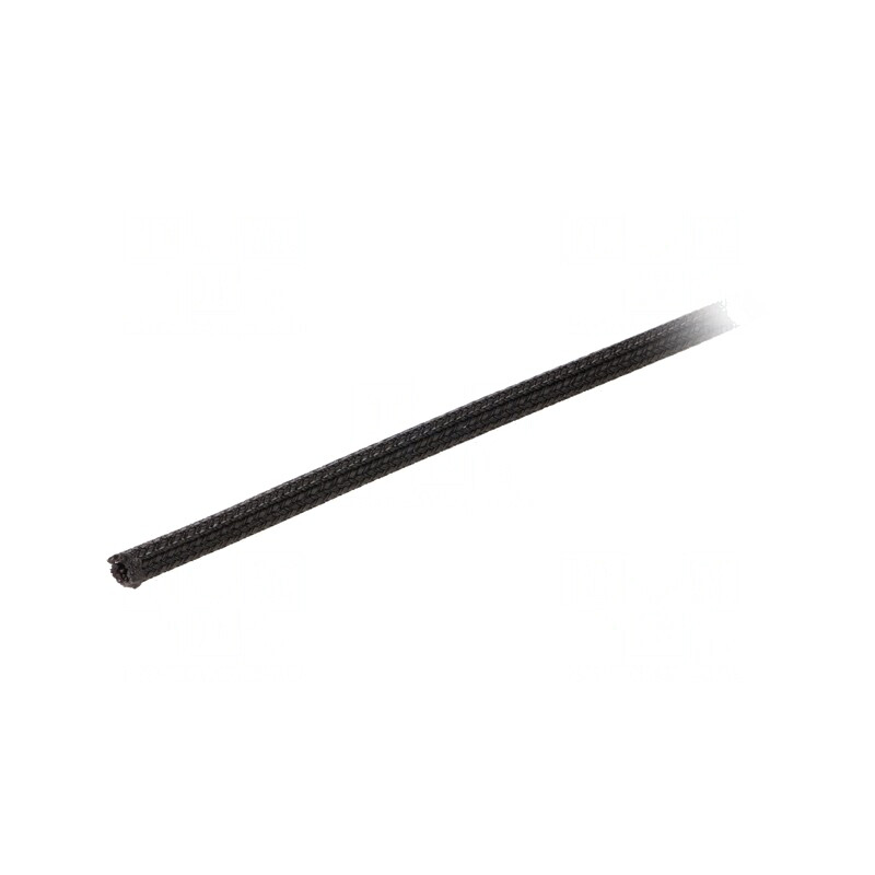 Trese din Poliester Negru 3,18mm | Electronic-mag.ro | Componente Electronice