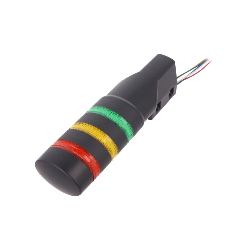 Coloană de Semnalizare LED Roșu/Galben/Verde | Electronic-mag.ro | Componente Electronice