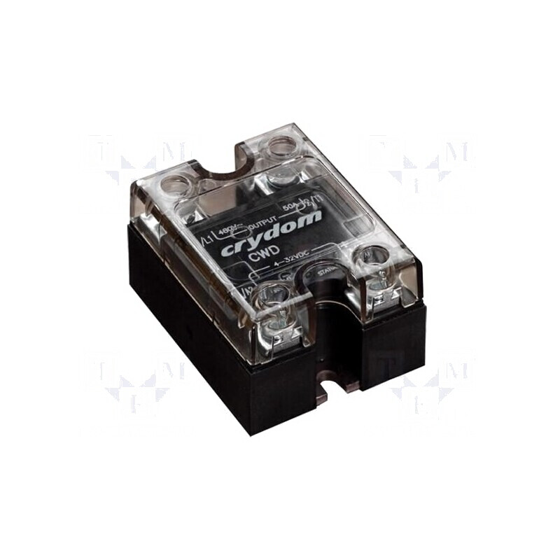 Releu Semiconductor 1-Fazat 90A 48-660VAC 4-32VDC | Electronic-mag.ro | Componente Electronice