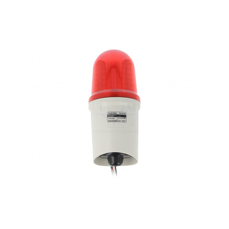 Semnalizator LED Roșu 10-30VDC IP65 | Electronic-mag.ro | Componente Electronice