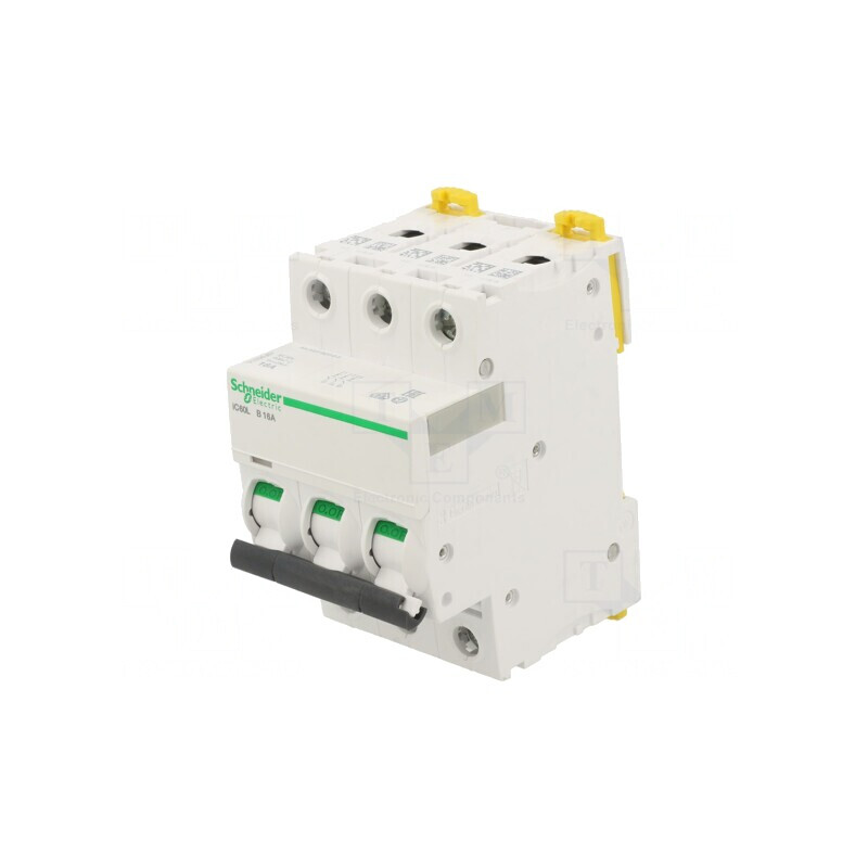 Întrerupător Supracurent 16A 3P 15kA 230/400VAC | Electronic-mag.ro | Componente Electronice