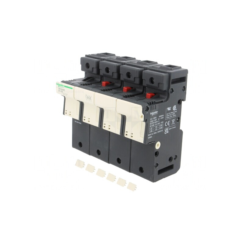 Suport Siguranță pentru Șină DIN Poli 3 N | Electronic-mag.ro | Componente Electronice