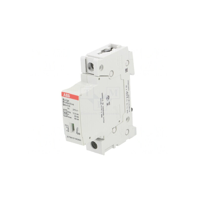 Limitator de Supratensiuni Tip 1 2 Poli 80kA | Electronic-mag.ro | Componente Electronice