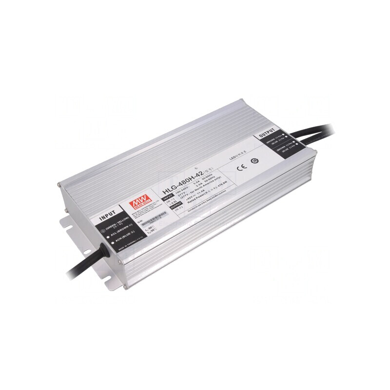 Alimentator LED 480W 42V 11.4A IP67 | Electronic-mag.ro | Componente Electronice