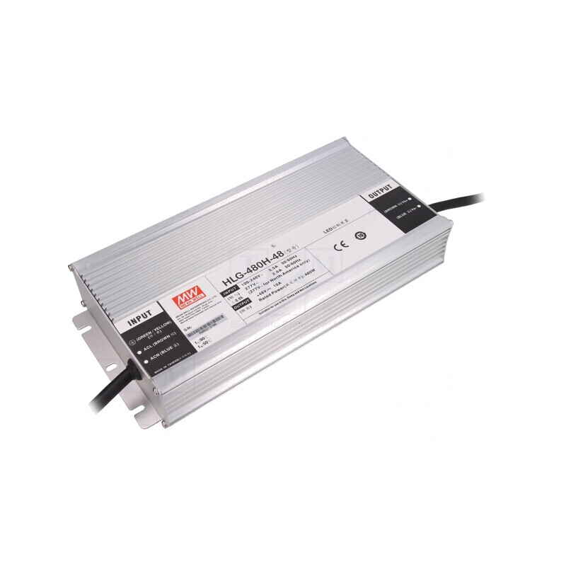 Alimentator LED 480W 48VDC 10A IP67 | Electronic-mag.ro | Componente Electronice
