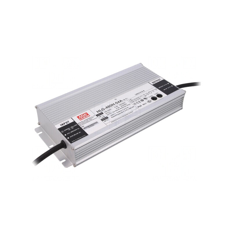 Alimentator LED 480W 54V 4,4-8,9A 90-305V | Electronic-mag.ro | Componente Electronice