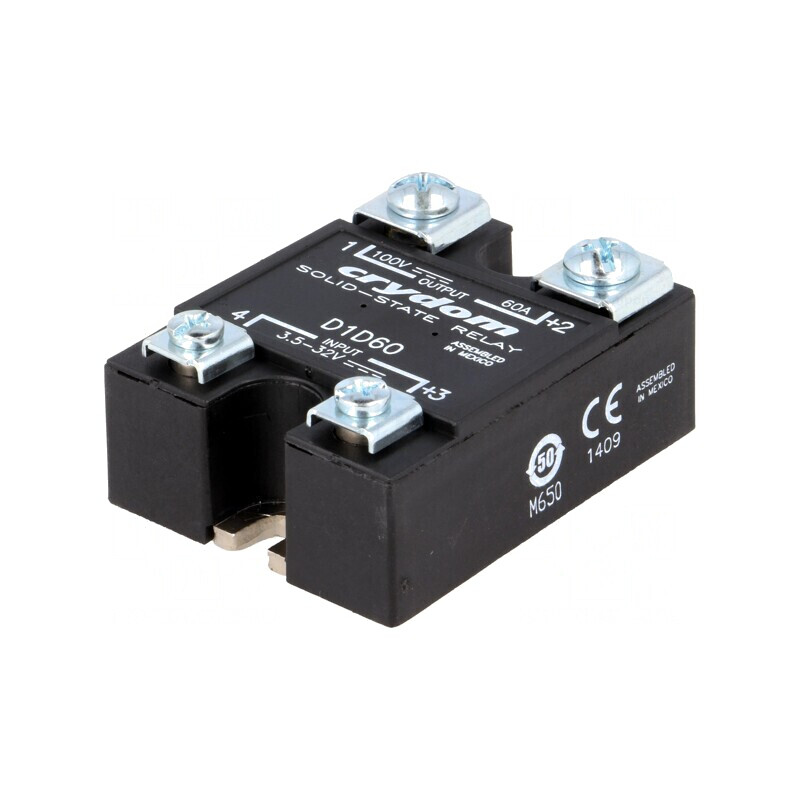 Releu Semiconductor 60A 1-100VDC 3,5-32VDC | Electronic-mag.ro | Componente Electronice