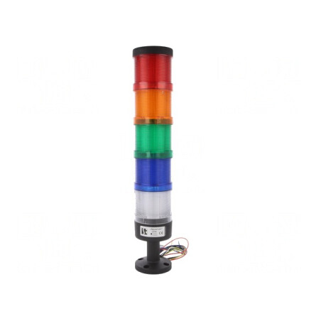 Coloană de Semnalizare LED 24VDC IP65 LT70 | Electronic-mag.ro | Componente Electronice