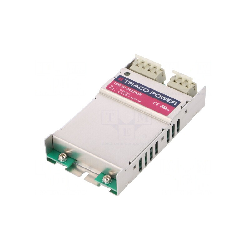 Convertor DC/DC 20W 9-36V la 12V/-12V | Electronic-mag.ro | Componente Electronice