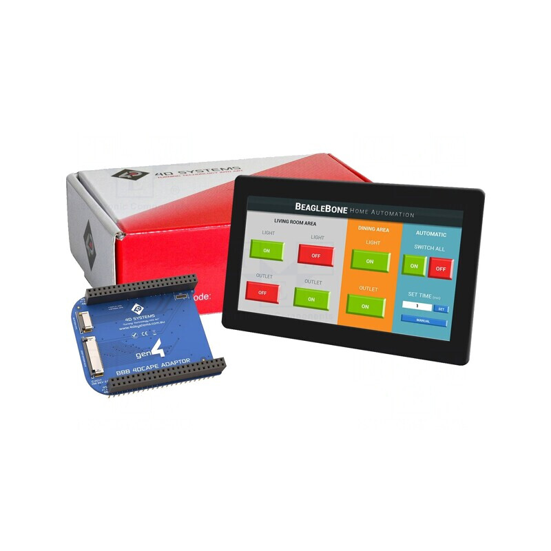 Ecran TFT 7" 800x480 LED 475cd/m2 | Electronic-mag.ro | Componente Electronice