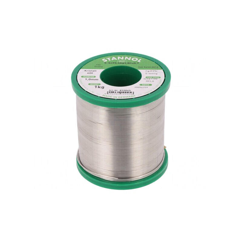 Sârmă de lipit fără plumb 1mm 1kg | Electronic-mag.ro | Componente Electronice Sârmă de lipit fără plumb 1mm 1kg | Electronic-mag.ro | Componente Electronice