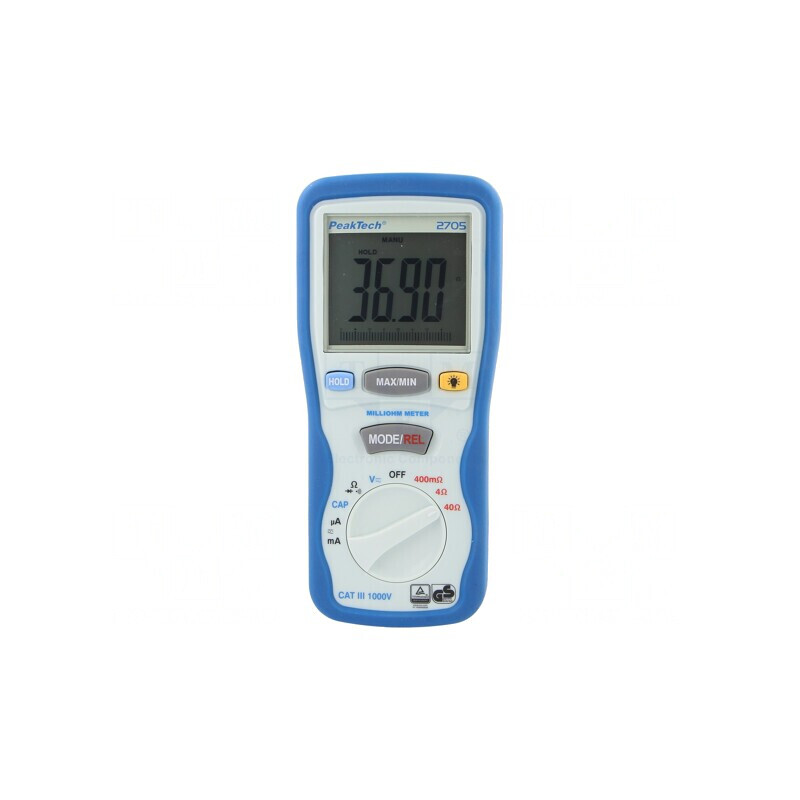 Miliohmetru LCD Digital 4000 Conturi 400mΩ-40Ω | Electronic-mag.ro | Componente Electronice