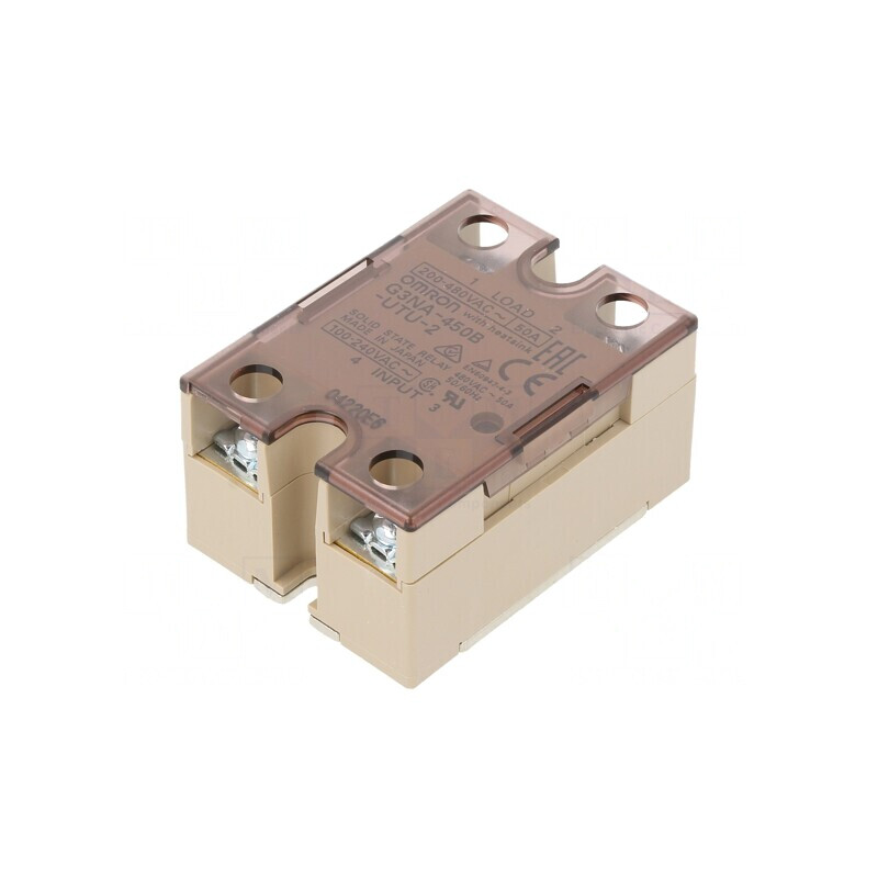 Releu Semiconductor 50A 100-240VAC 200-480VAC | Electronic-mag.ro | Componente Electronice