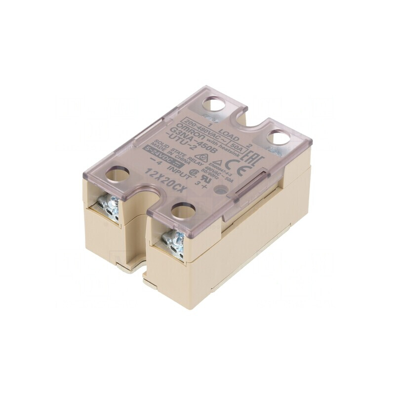 Releu Semiconductor 1-Fazat 5-24VDC 50A | Electronic-mag.ro | Componente Electronice