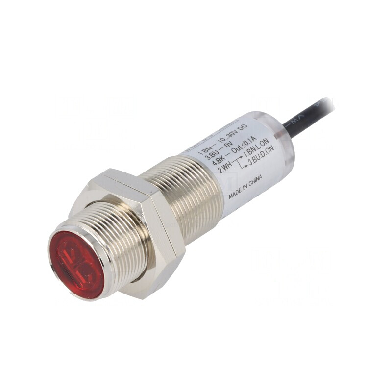 Senzor Fotoelectric PNP 0-0.8m 100mA | Electronic-mag.ro | Componente Electronice