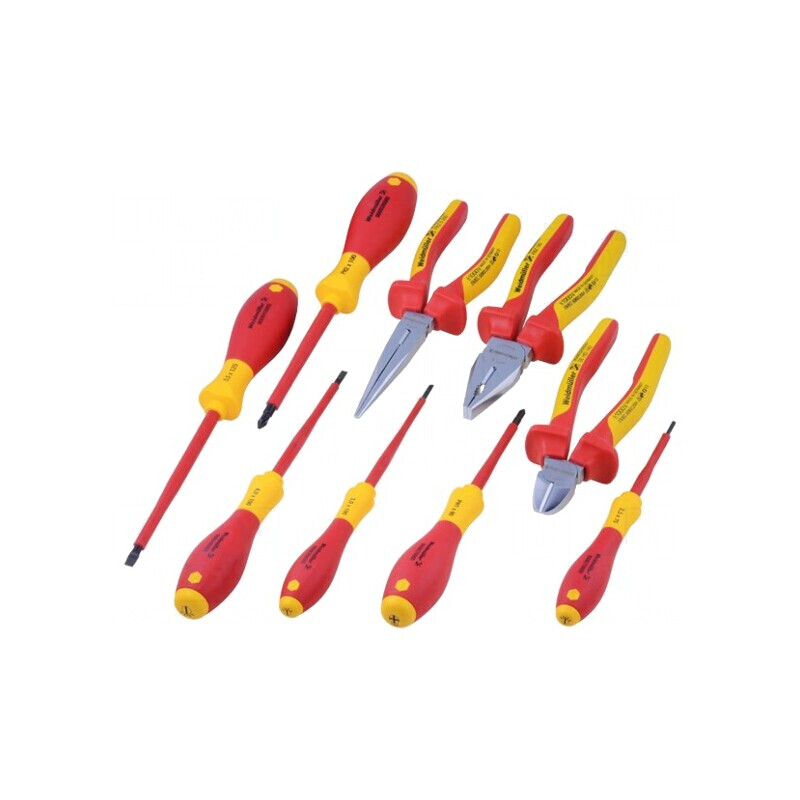 Kit Clești și Șurubelnițe 1kVAC 9 Buc. | Electronic-mag.ro | Componente Electronice