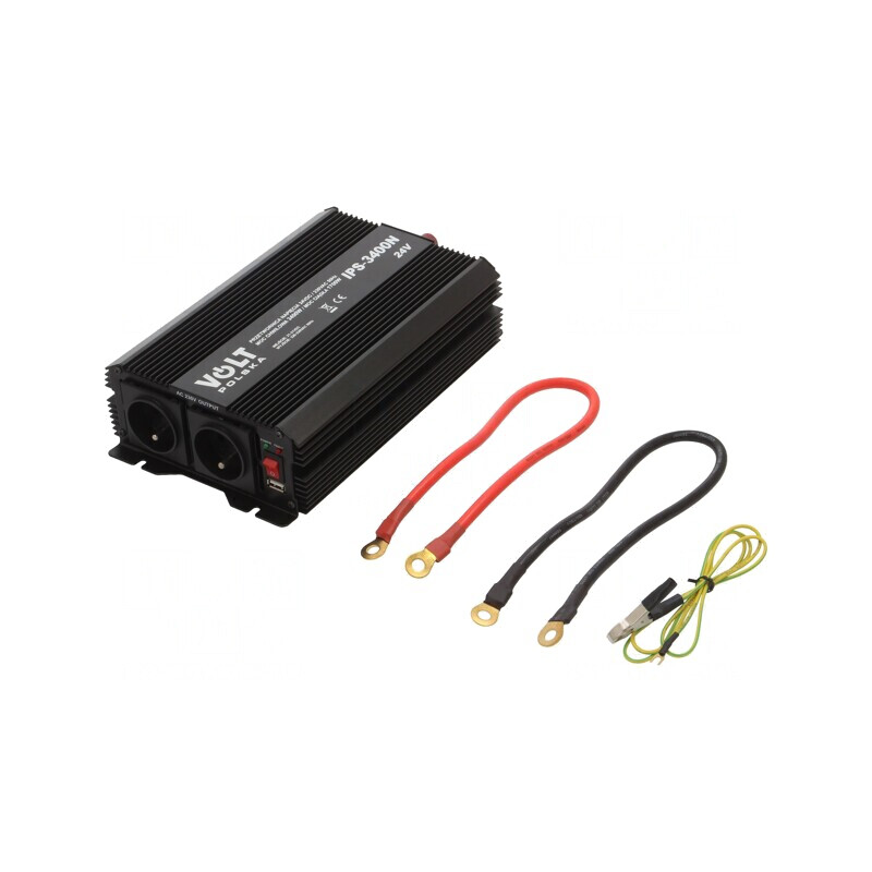 Convertor DC/AC 1700W 230V 21-31V 280x162x70mm | Electronic-mag.ro | Componente Electronice