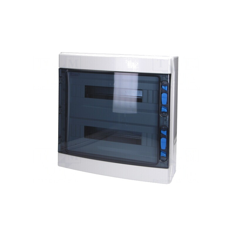 Carcasă pentru aparatură modulară IP65 Albă 36 ABS | Electronic-mag.ro | Componente Electronice
