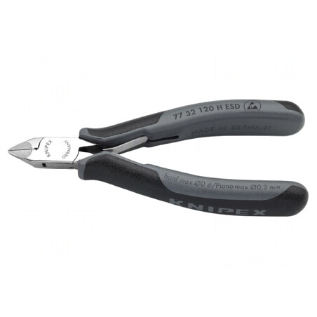 Clești de tăiere de precizie 120mm ESD | Electronic-mag.ro | Componente Electronice