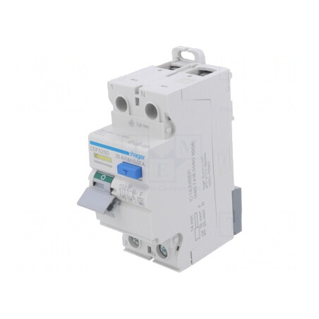 Întrerupător diferențial 25A 30mA 1P+N 240V | Electronic-mag.ro | Componente Electronice