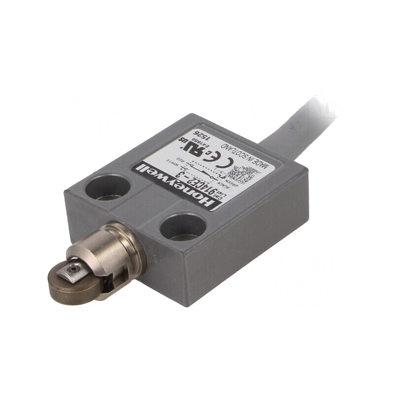 Limitator cursă rolă metalică Ø12,4mm SPDT 5A | Electronic-mag.ro | Componente Electronice