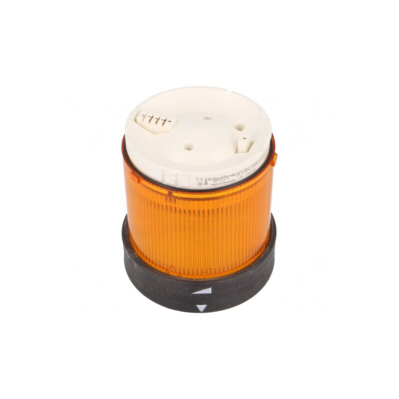 Semnalizator LED portocaliu 230VAC IP65 Ø70mm | Electronic-mag.ro | Componente Electronice