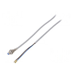 Senzor Inductiv PNP NO 0-0.8mm 10-30VDC M5 IP67 100mA | Electronic-mag.ro | Componente Electronice
