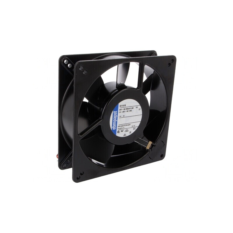 Ventilator axial 24VDC 135mm 260m3/h | Electronic-mag.ro | Componente Electronice
