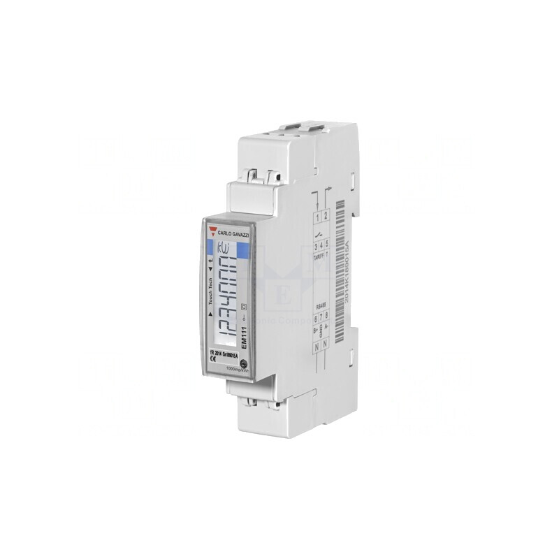 Contor digital monofazat LCD pentru șină DIN | Electronic-mag.ro | Componente Electronice