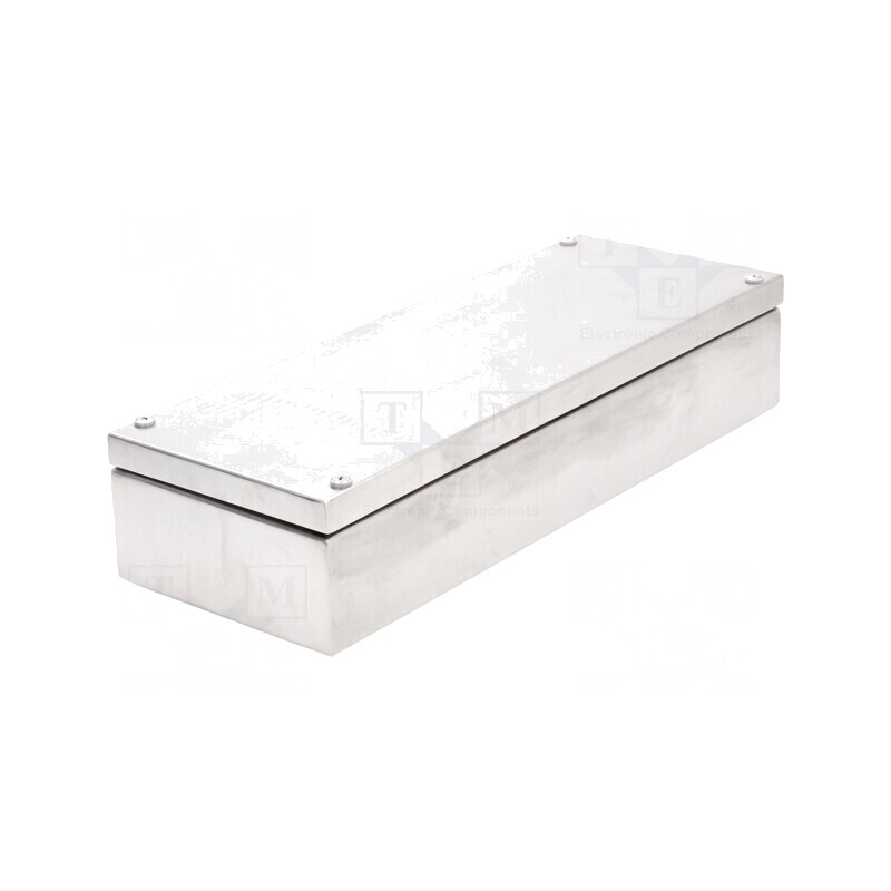 Carcasă Universală Oțel Inoxidabil 150x400x81mm | Electronic-mag.ro | Componente Electronice