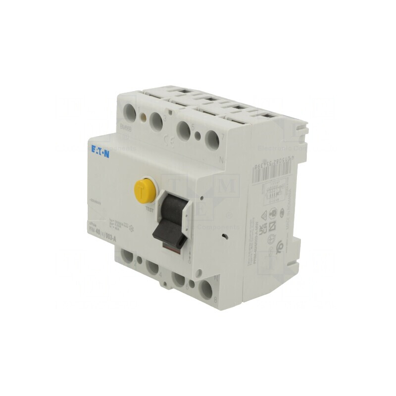 Întrerupător diferenţial 40A 30mA 4P 400VAC | Electronic-mag.ro | Componente Electronice