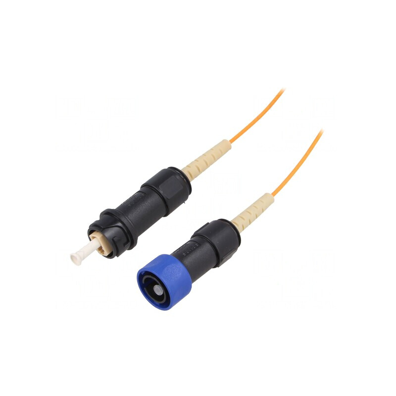 Patch cord fibră optică simplex multimod tip baionetă | Electronic-mag.ro | Componente Electronice