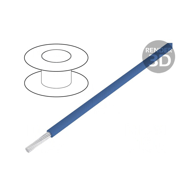 Cablu EcoGen EcoWire HookUp Wire litat 22AWG 600V | Electronic-mag.ro | Componente Electronice