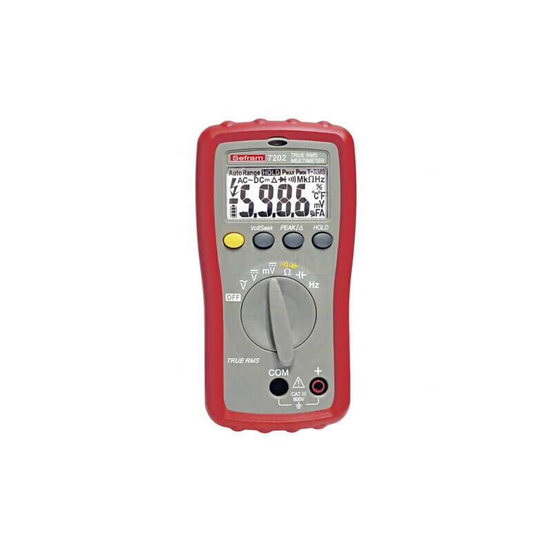 Multimetru Digital LCD 3,75 Cifre SEFRAM7202 | Electronic-mag.ro | Componente Electronice