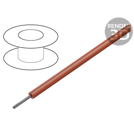 Cablu Electric HookUp 22AWG PVC Roșu 305m | Electronic-mag.ro | Componente Electronice