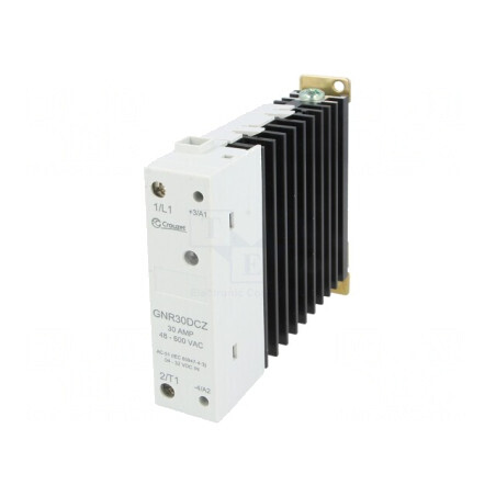 Releu Semiconductor 1-Fazat 30A 4-32VDC 48-600VAC | Electronic-mag.ro | Componente Electronice