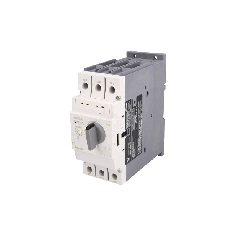 Întrerupător Motor 4kW 230-690V DIN 6-10A | Electronic-mag.ro | Componente Electronice