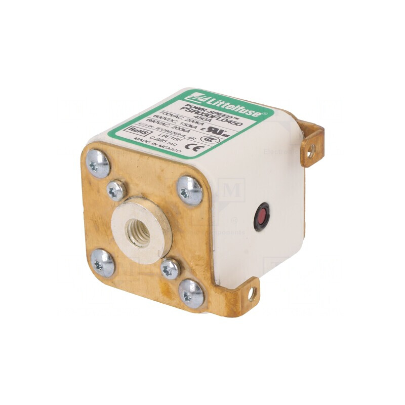 Siguranță Ultra-Rapidă 450A 690VAC 600VDC | Electronic-mag.ro | Componente Electronice Siguranță Ultra-Rapidă 450A 690VAC 600VDC | Electronic-mag.ro | Componente Electronice