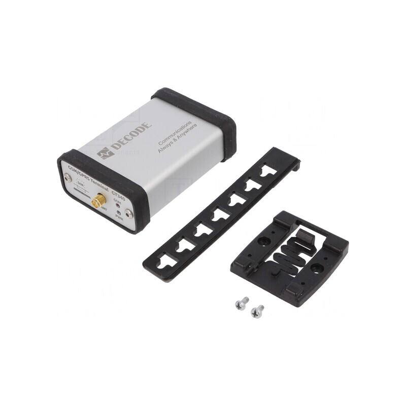 Terminal GSM/GPRS 8-30VDC RS232 Aluminiu IP40 GT340 | Electronic-mag.ro | Componente Electronice