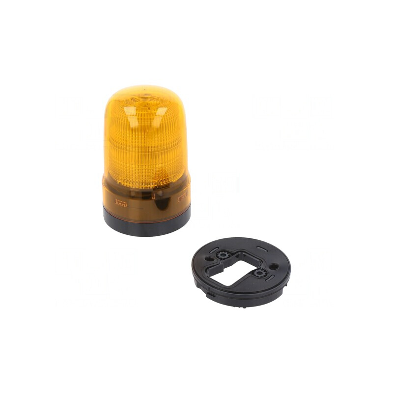 Semnalizator Luminos Ambră LED SL08 90-250VAC | Electronic-mag.ro | Componente Electronice