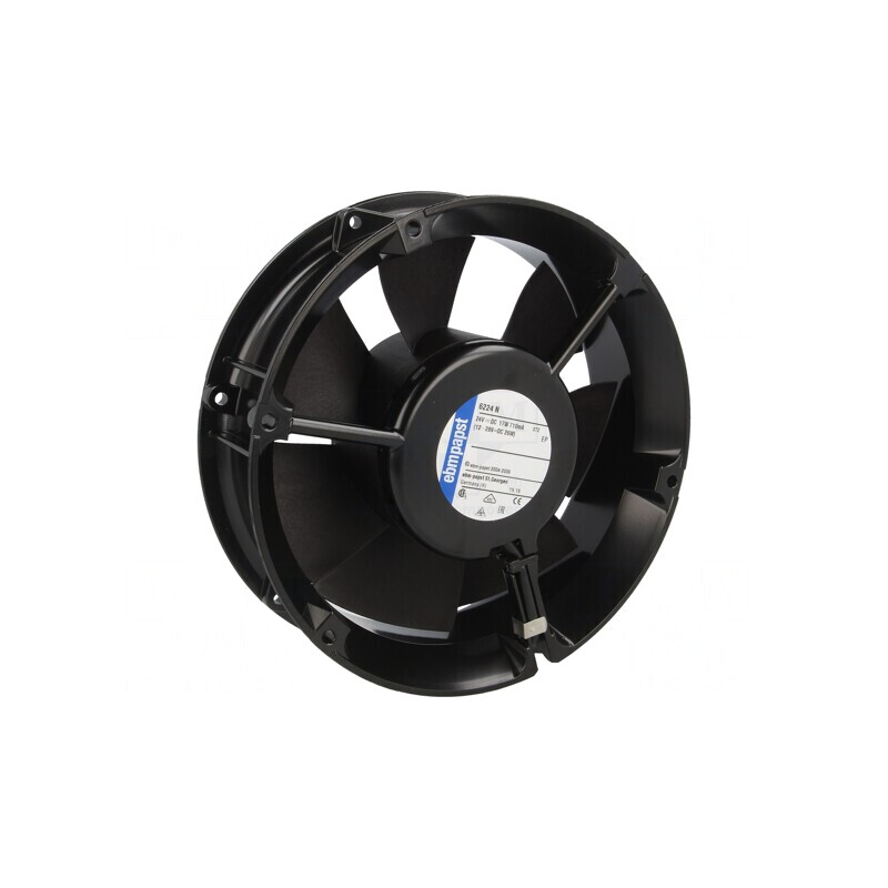 Ventilator axial DC 24V 172mm 410m3/h 55dBA | Electronic-mag.ro | Componente Electronice