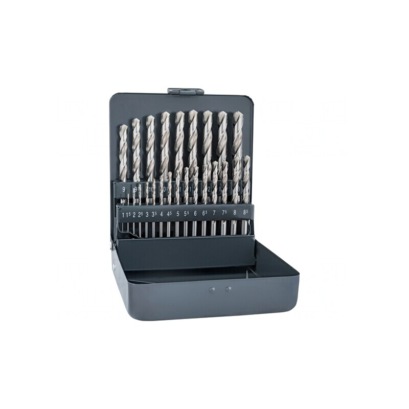 Set 25 Burghie Metal Oțel Rapid cu Cobalt HSS-E | Electronic-mag.ro | Componente Electronice