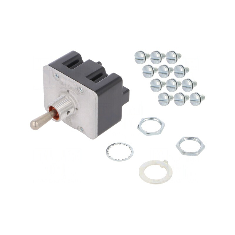 Comutator Basculant 4PDT IP67 6A 230VAC | Electronic-mag.ro | Componente Electronice