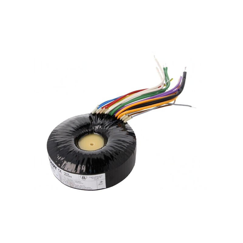 Transformator toroidal audio 200VA 115VAC 300V 5V 200mA | Electronic-mag.ro | Componente Electronice