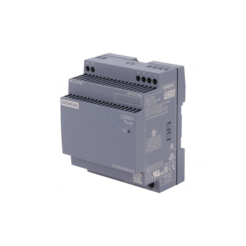 Alimentator Pulsatoriu 96W 24V 4A pentru Şină DIN IP20 | Electronic-mag.ro | Componente Electronice