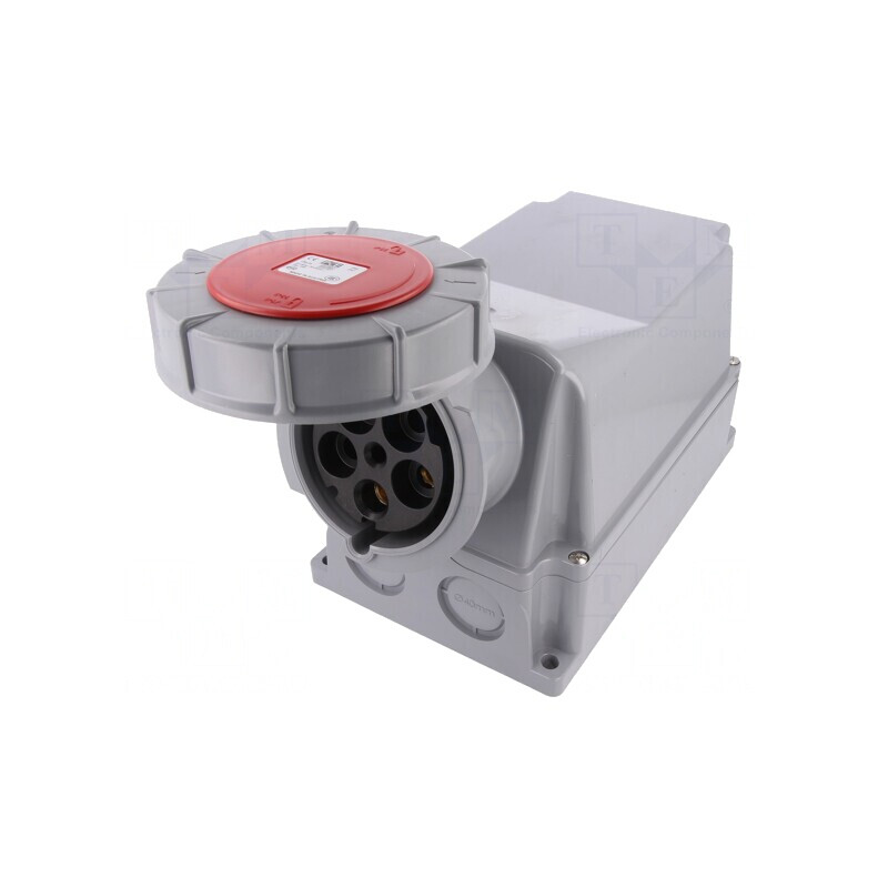 Conector alimentare AC trifazat soclu mamă 125A 400VAC | Electronic-mag.ro | Componente Electronice